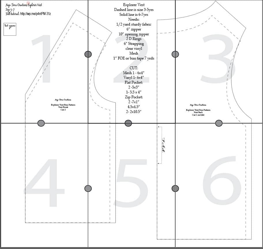 little explorers vest free pattern {boys and girls!} - life sew savory
